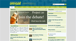 Desktop Screenshot of empaf.com